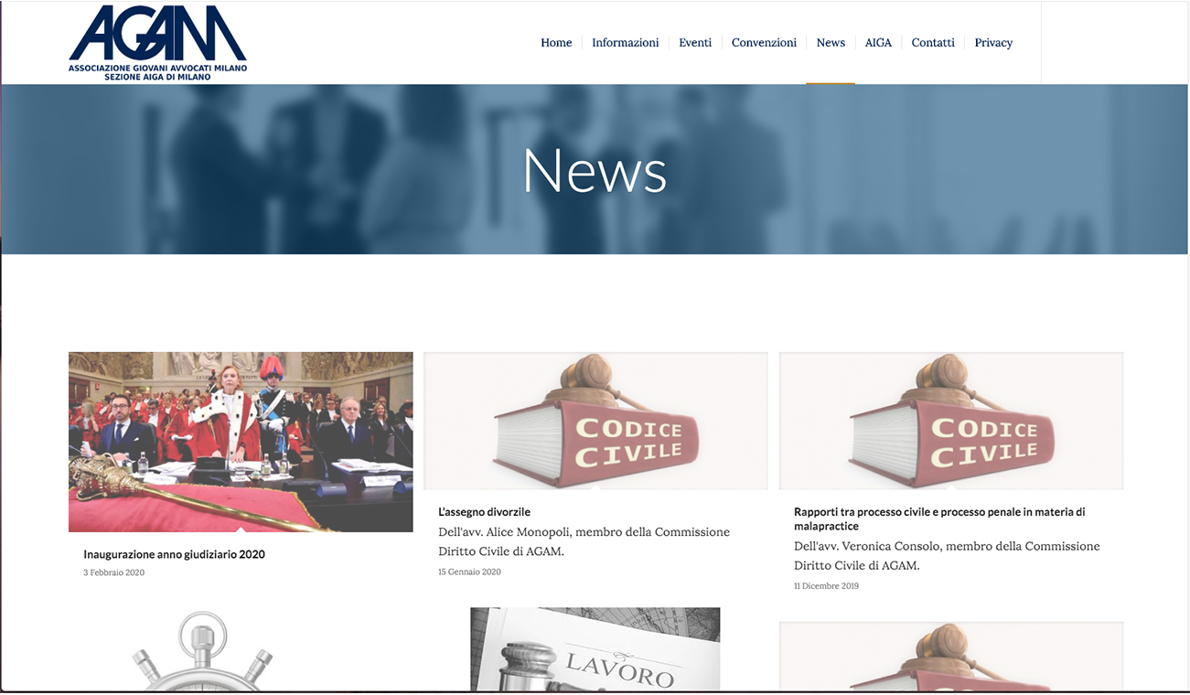 AGAM Associazione Giovani Avvocati Milano